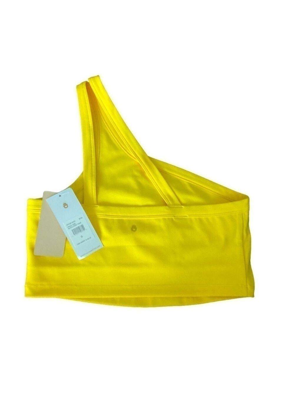Spiritual Gangster One Shoulder Yellow Tank top bra - Picture 9 of 10